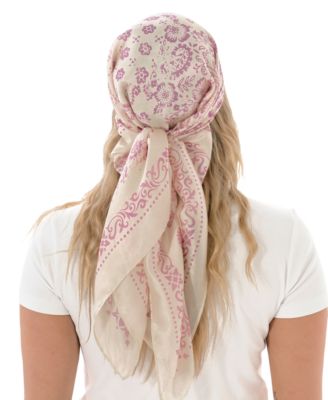 Satin Multi Functional Square Scarf