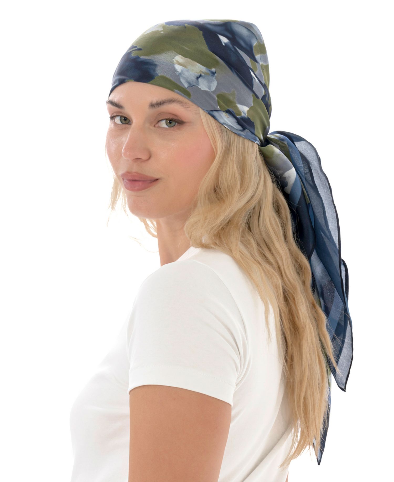 Satin Square Scarf