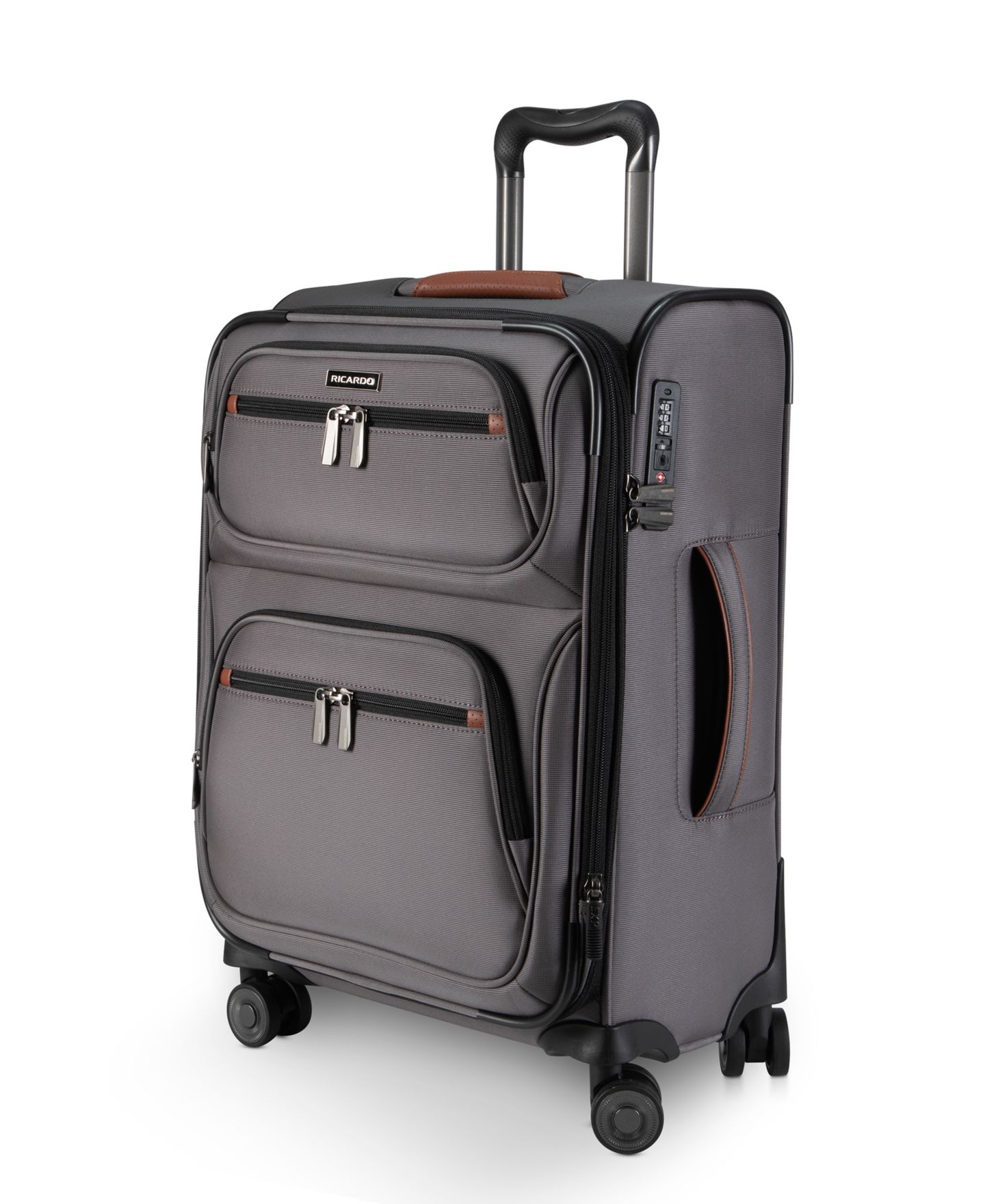 Чемодан Ricardo Montecito 3.0 Small Carry-On Spinner Suitcase, цвет: Серый — фото 2