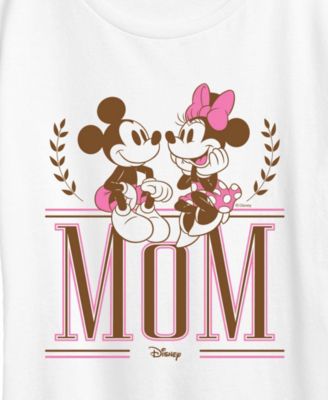 Plus Size Disney Mom Prep Collegiate Short-Sleeve Graphic T-Shirt