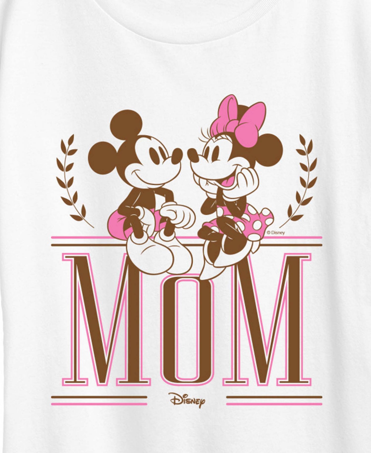 Plus Size Disney Mom Prep Collegiate Short-Sleeve Graphic T-Shirt