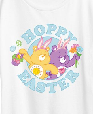 Plus Size Care Bears Hoppy Easter Short-Sleeve Graphic T-Shirt