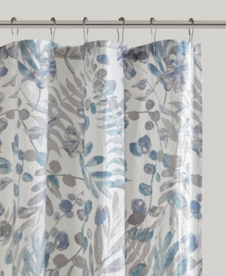 Bonnie Printed Seersucker Shower Curtain, 72" x 72"
