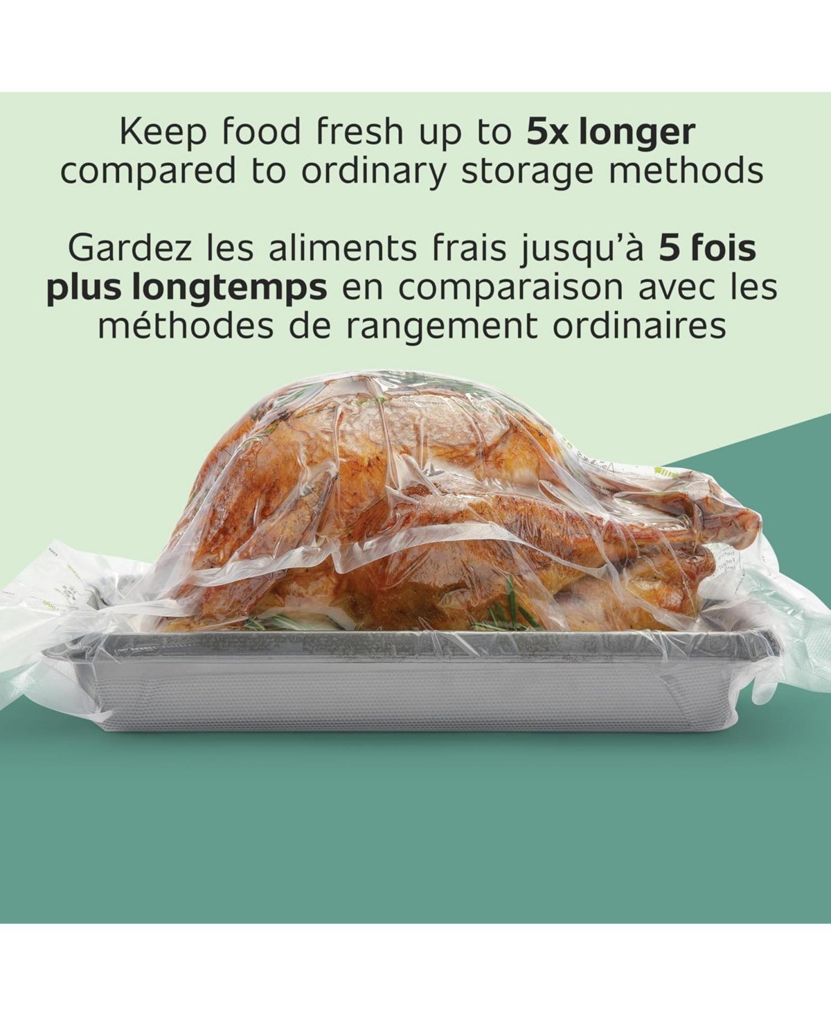 FoodSaver 11" x 16' Expandable Vacuum Seal Roll