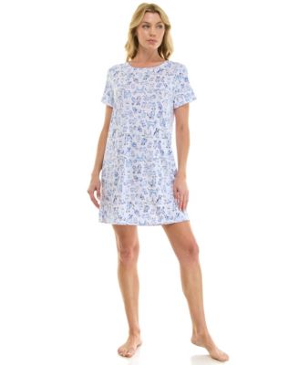 Women's Relaxed Short-Sleeve Sleep Shirt