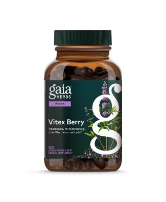 Vitex Berry - Support Hormone Balance for Women & a Healthy Menstrual Cycle - 120 Liquid Phyto-Caps (60 Servings)