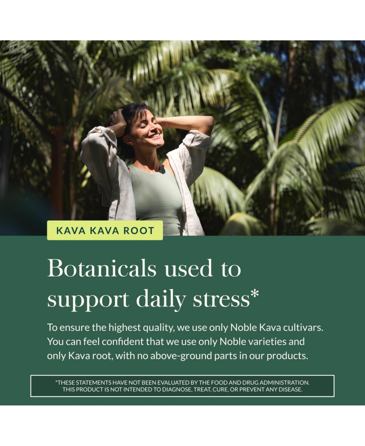 Gaia Herbs Kava Root - Helps Sustain a Sense of Natural Calm and Relaxation During Times of Stress - Made With Noble Kava Cultivars