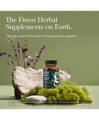 Adrenal Health Daily Support - Herbal Supplement - Help Maintain Healthy Energy & Stress Levels - 60 Liquid Phyto-Caps (30 Servings)