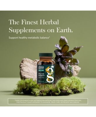 Thyroid Support - Made with Ashwagandha Support Healthy Metabolic Balance & Overall Well-Being - 120 Liquid Phyto-Caps (60 Servings)