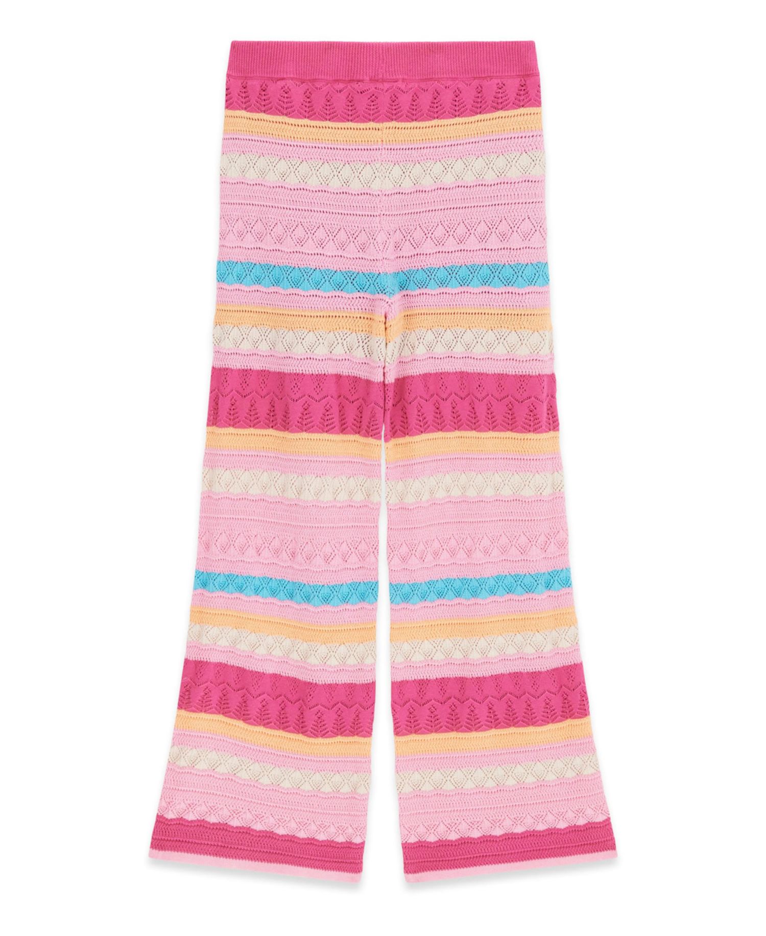 Girls' 7-16 Crochet Palazzo Pants