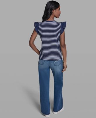 Women's Sleeveless Crewneck Knitted Top