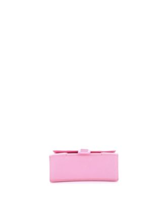 XS Hourglass Top Handle Bag Leather