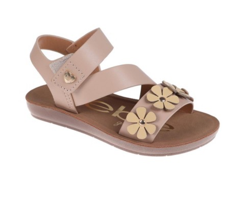 Детские Bebe Big Girls Sandals - Cute Flat Adjustable Summer Strappy Sandals