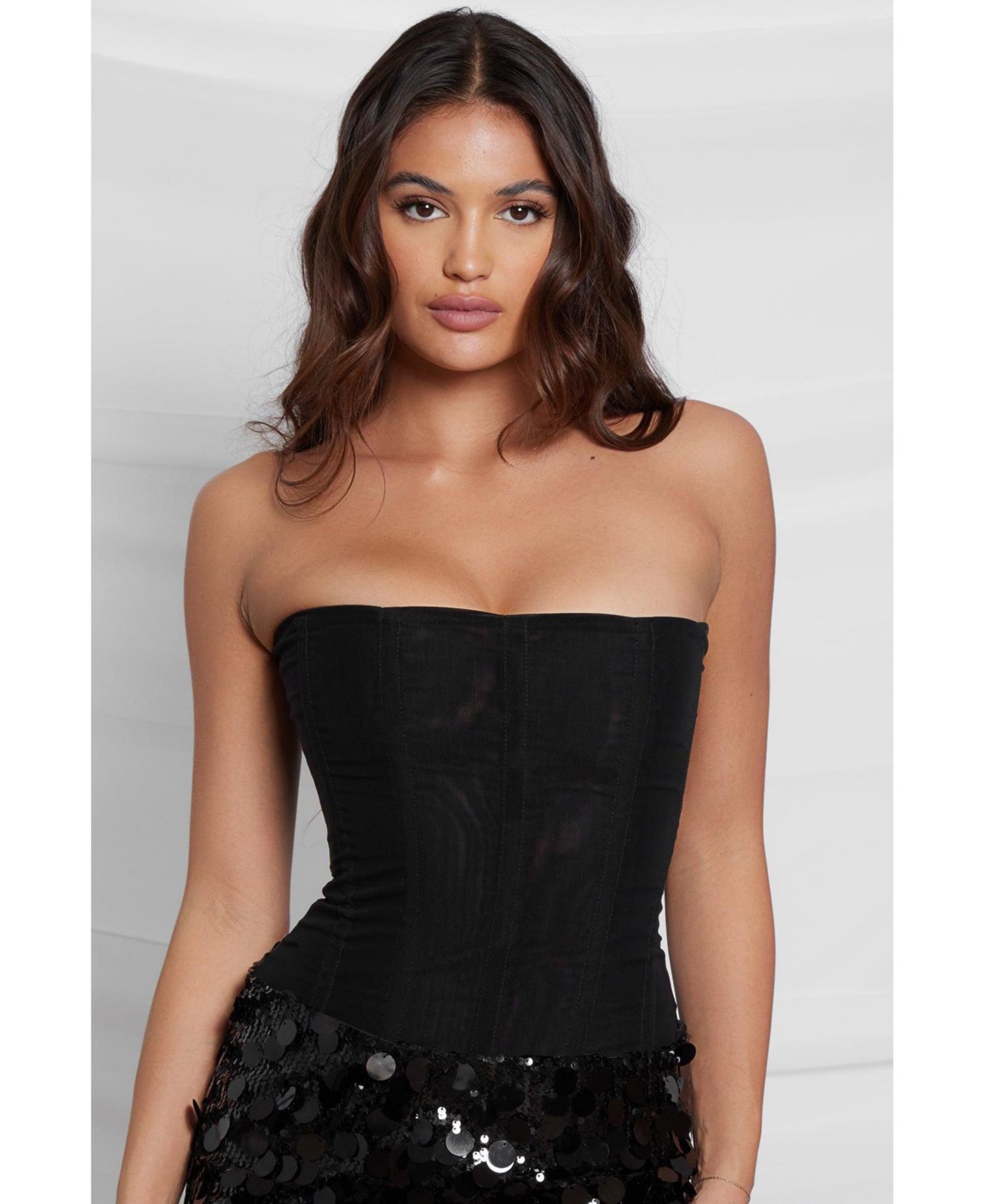 Women's Muse Mesh Corset Top