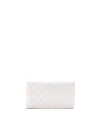 Icon Wallet on Chain Quilted Leather