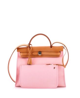 31 Herbag Zip Leather and Toile