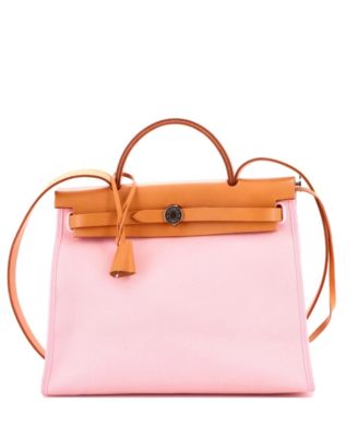 31 Herbag Zip Leather and Toile