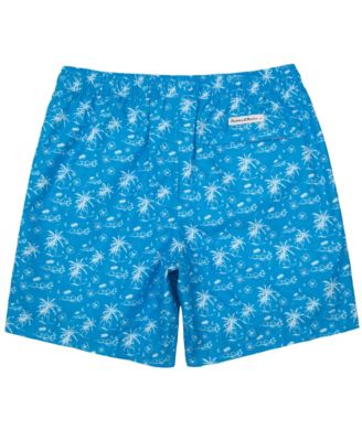 Men's Compression Liner Swim Trunks with Back Zipper Pocket