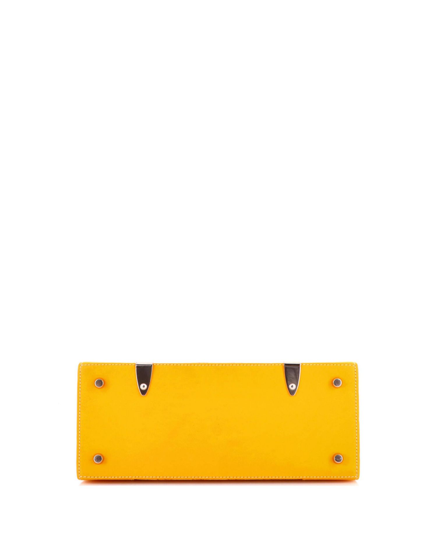 PM Saigon Top Handle Bag Coated Canvas with Leather