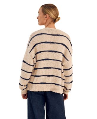 Women's Long Sleeve Drop Stitch Cardigan