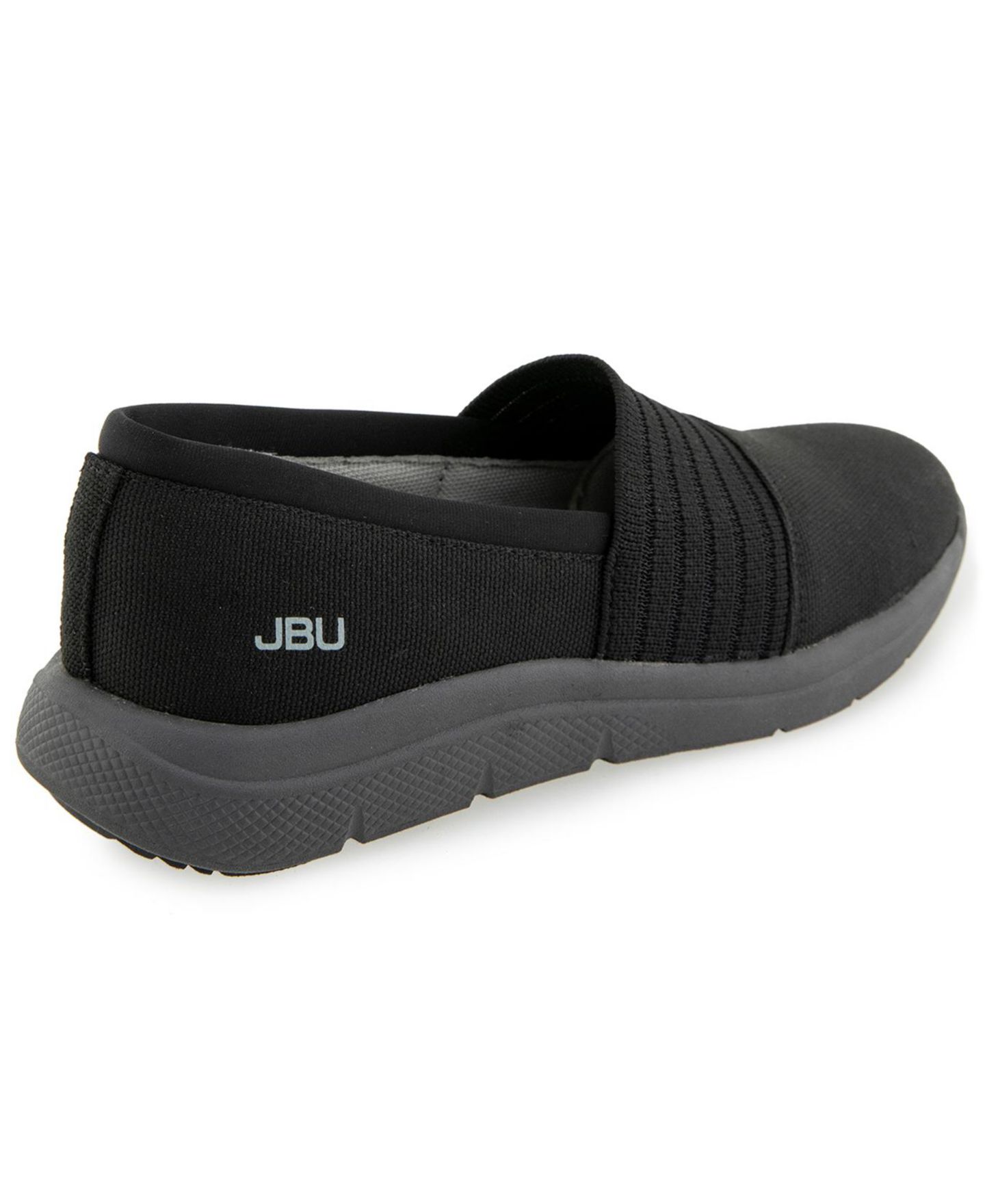 Женские балетки JBU Taya Casual Slip-On Flats, цвет: Чёрный — фото 4