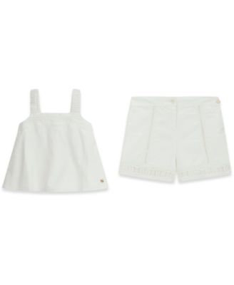 Girls' 7-16 Tank Top and Shorts, 2-Piece Set