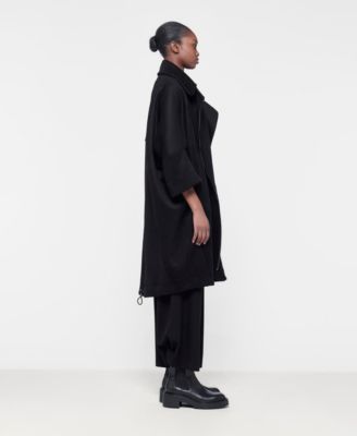 Women's Boxy Biker Coat