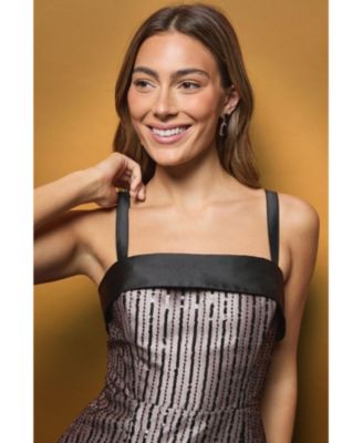 Women's Muse Beaded Sequin Midi Dress