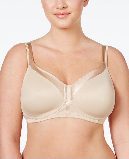 Playtex Full Figure 18 Hour Sleek & Smooth Wireless Bra 4803 All Bras