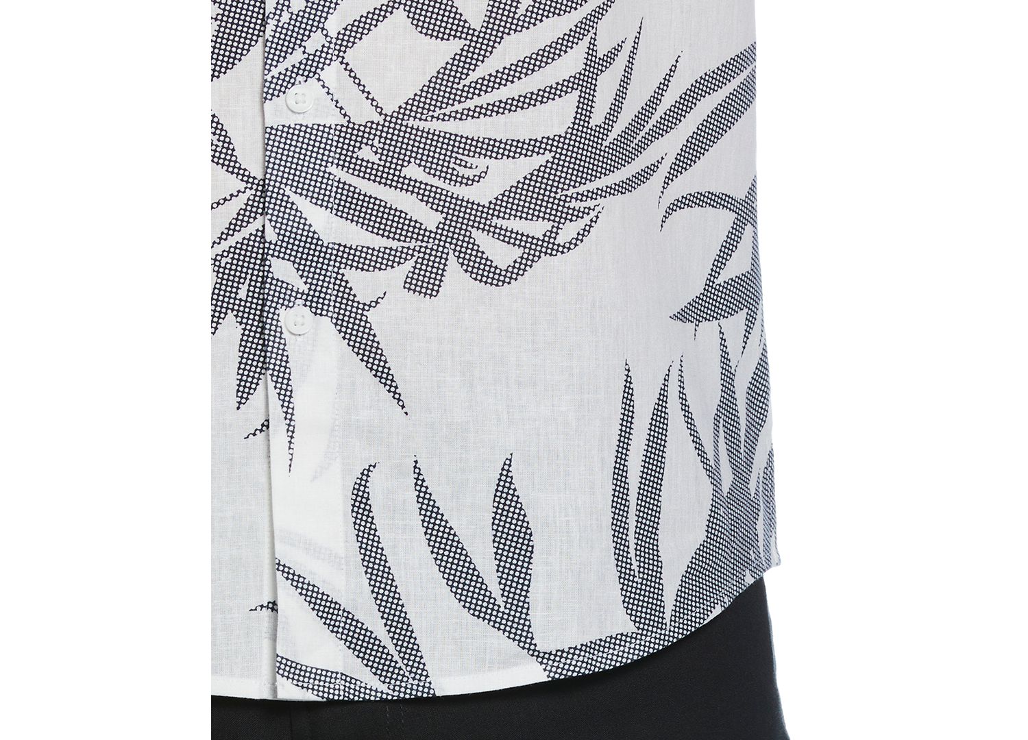 Men's Textured Fern Print Shirt