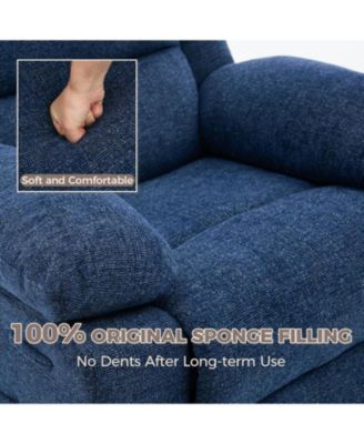 Adults Oversized Rocking Nursery Glider Recliner Chair