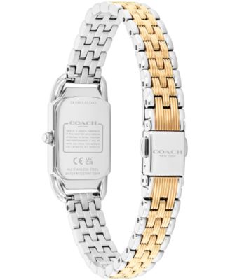 Women's Cadie Two Tone Stainless Steel Bracelet Watch, 17.5mm