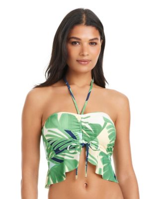 Women's Summer Breeze Convertible Ruffle Tankini Top