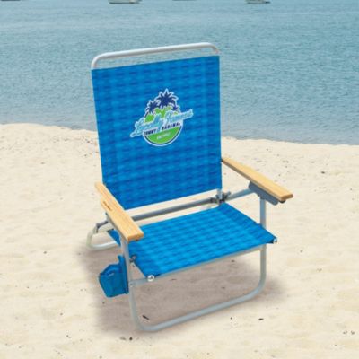 4-Position Easy In-Easy Out Folding Beach Chair
