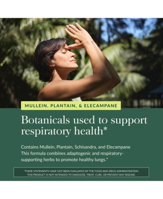 Mighty Lungs - Lung Support Supplement with Herbs Used to Help Maintain Respiratory Health - 60 Liquid Phyto-Caps (60 Servings)