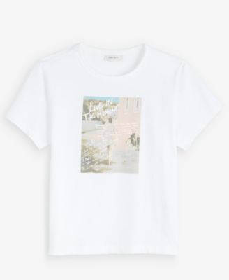 Women's Cotton Solo Traveler Everyday Graphic Tee