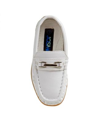 Boys Wing Tip Dress Shoes Classic SlipOn Style with Lace Up Detail (Little 12 / 13-5)