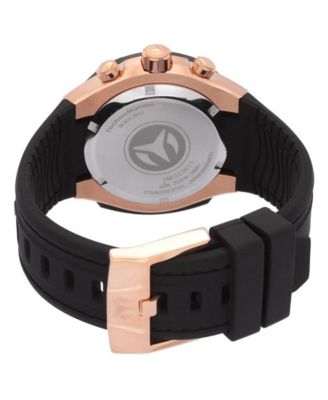 Men's TM-523011 Reef Quartz Chronograph Black Dial Watch