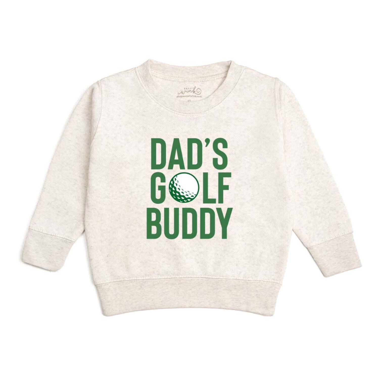 Toddler Boys Dad's Golf Buddy Sweatshirt
