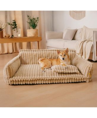 Washable Fluffy Dog Sofa Bed