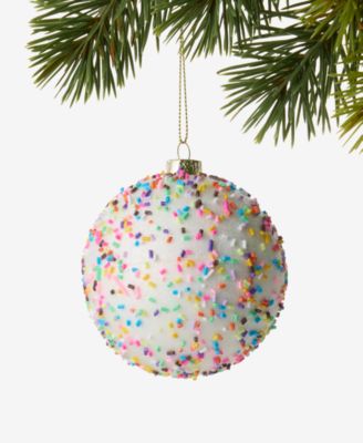 Nutcracker Sweets Plastic Sugar Ball Ornament