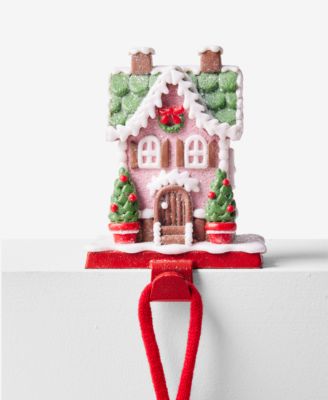 Heritage Gingerbread House Stocking Holder