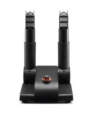 180degree(s) Foldable 2-Tube Shoe Dryer with Timer, Portable Boot Dryer with Heat Blower, V0 Flame-Retardant PP