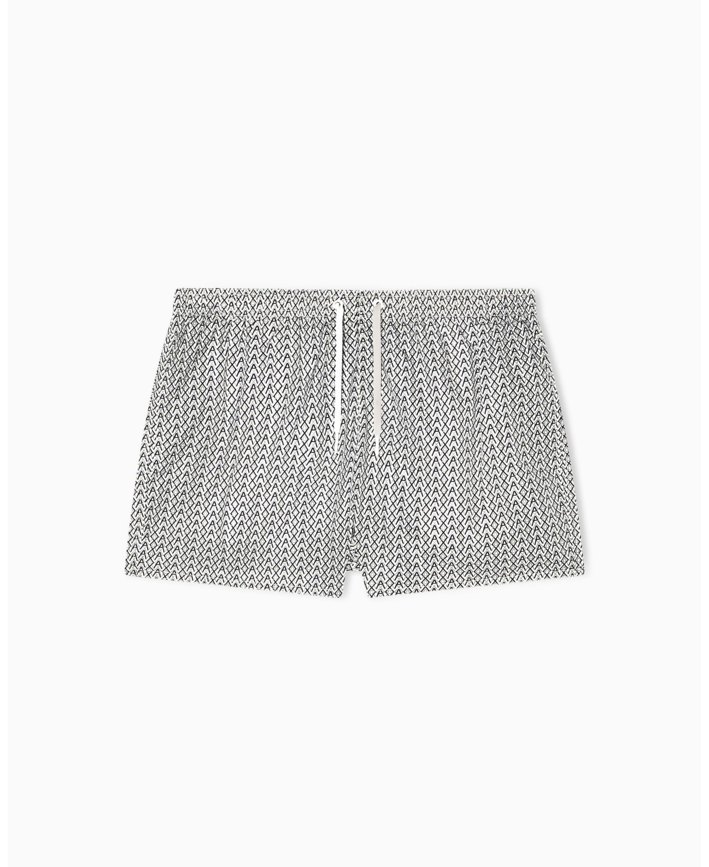 Плавки для мужчин, с логотипом — A|X Armani Exchange, цвет: Кремовый — фото 3