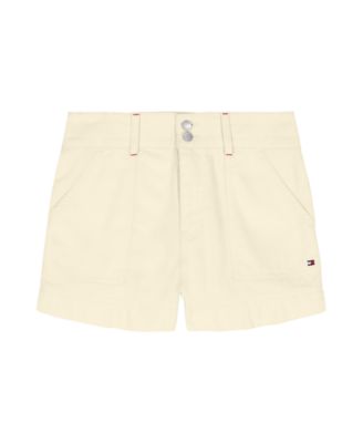 Girls' 7-16 Patch Pocket Twill Shorts