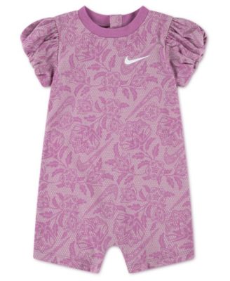 Baby Girls' Crewneck Romper