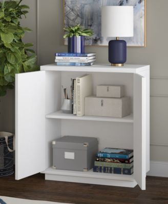 Alston 28" Wide Rectangular Fluted Accent Cabinet