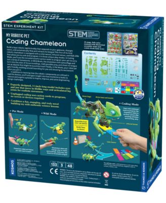 My Robotic Pet Coding Chameleon