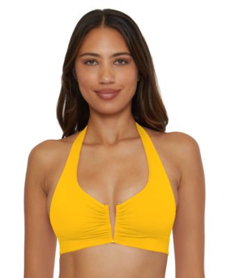 Women's V-Neck Halter Swim Top
