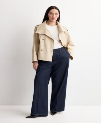 Women's Wide Leg Mid-Rise Jeans